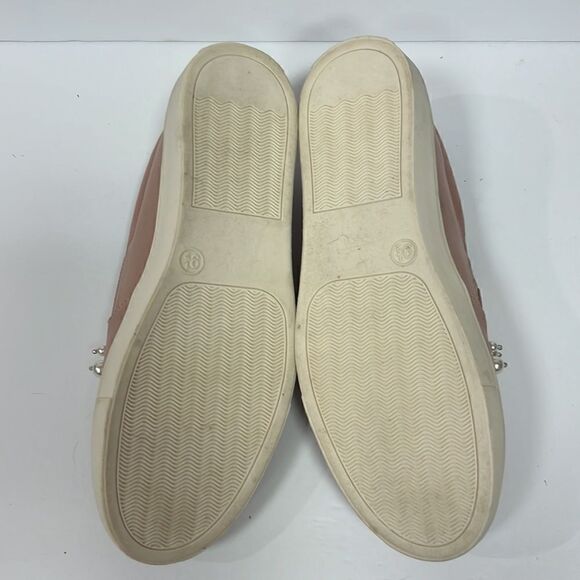 - Big Buddha pink satin “ bling” sneakers. Size 9.5 - Picture 6 of 8